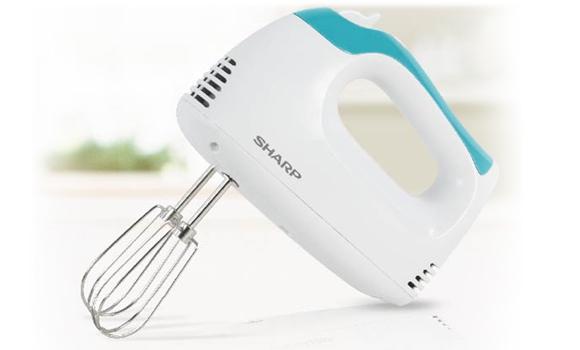 Sharp Hand Mixer 300W [EM-H55WH] - Click Image to Close